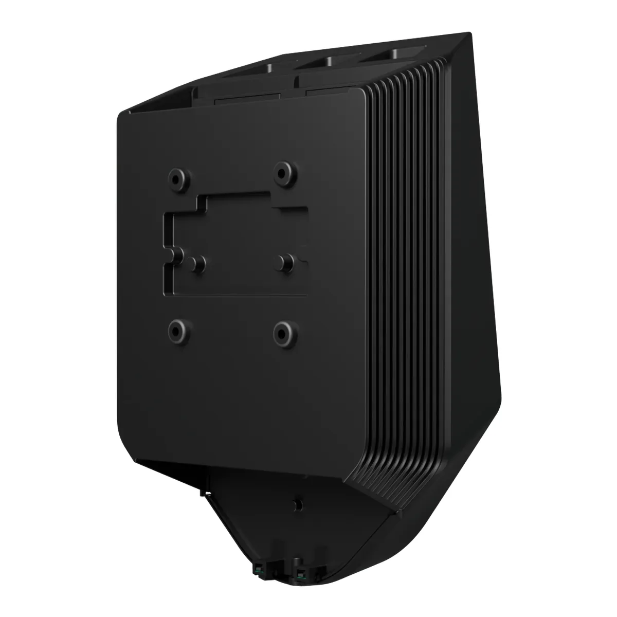 Backplate, screw pattern and cable entry